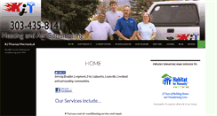 Desktop Screenshot of callkjthomas.com